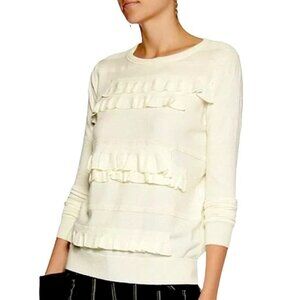 DIANE VON FURSTENBERG Benni Ruffle Sweater